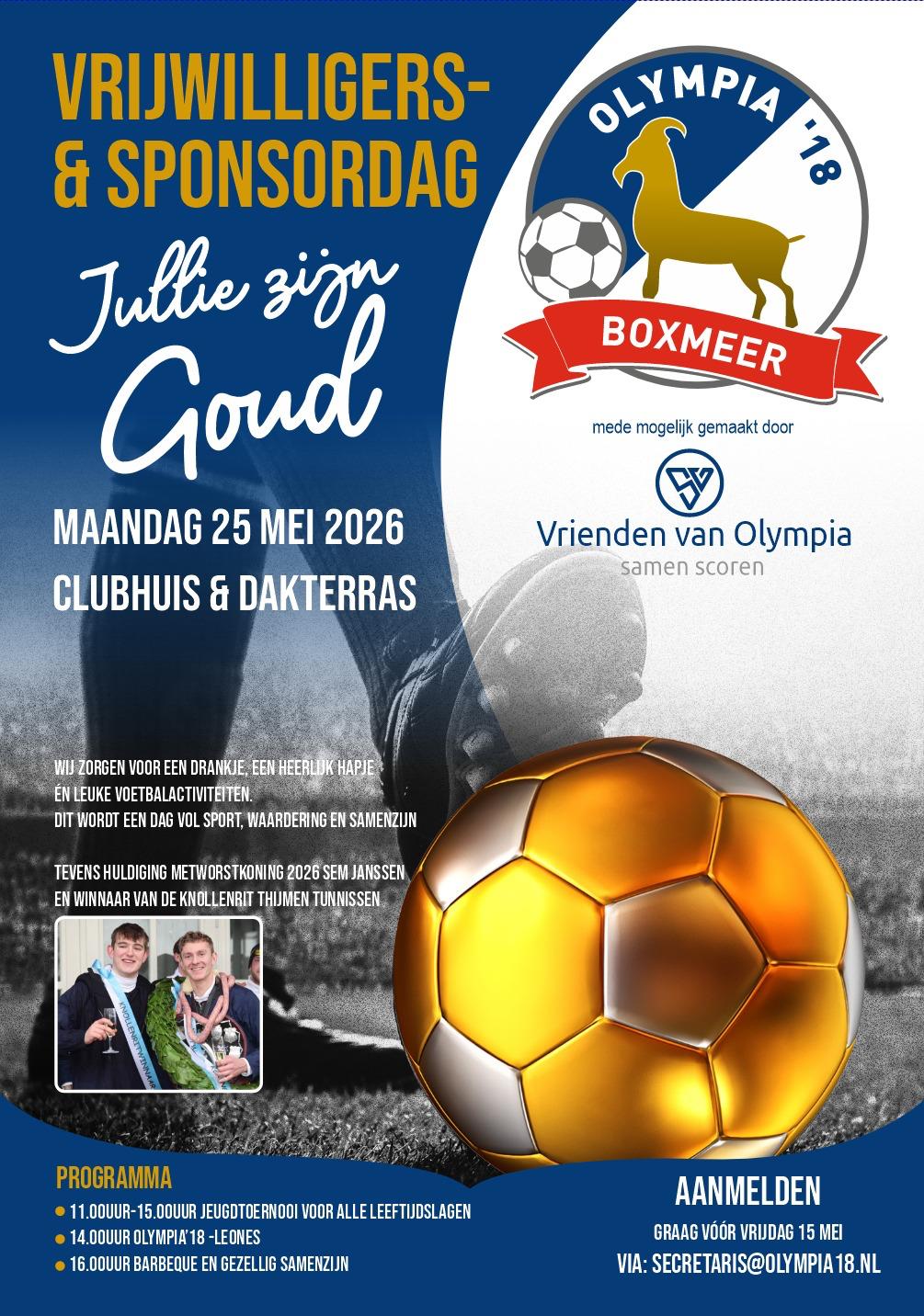 Vrijwilligers-& sponsordag