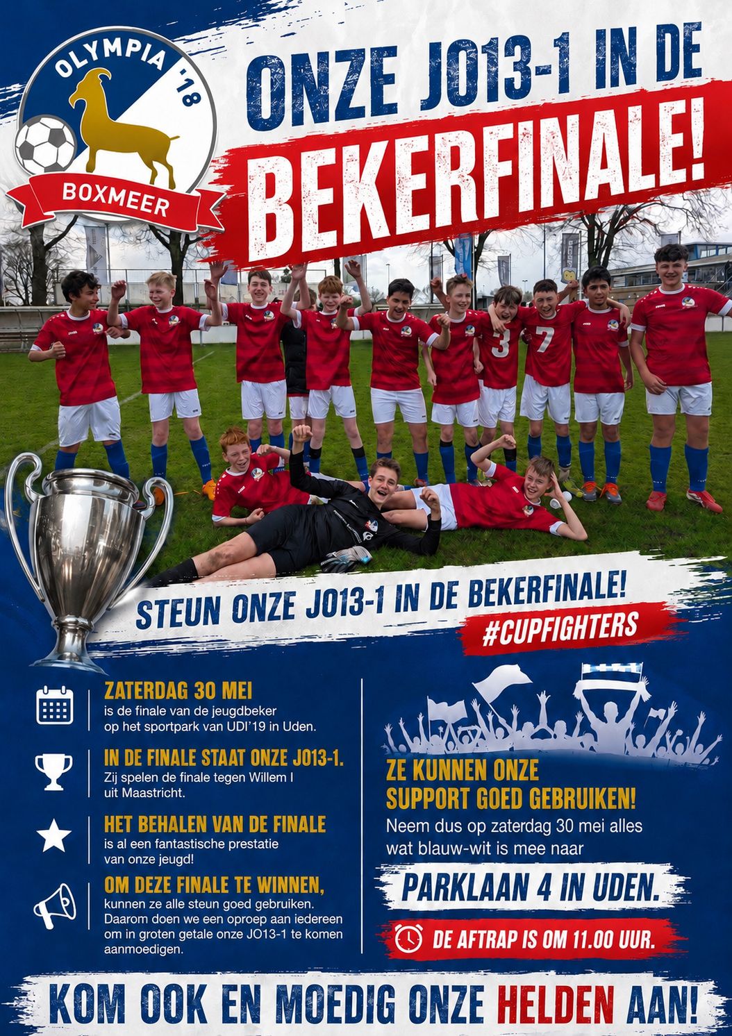 JO13-1 in de bekerfinale
